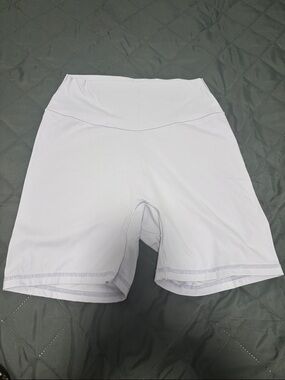 Light purple High-Waist Women’s Active Shorts
